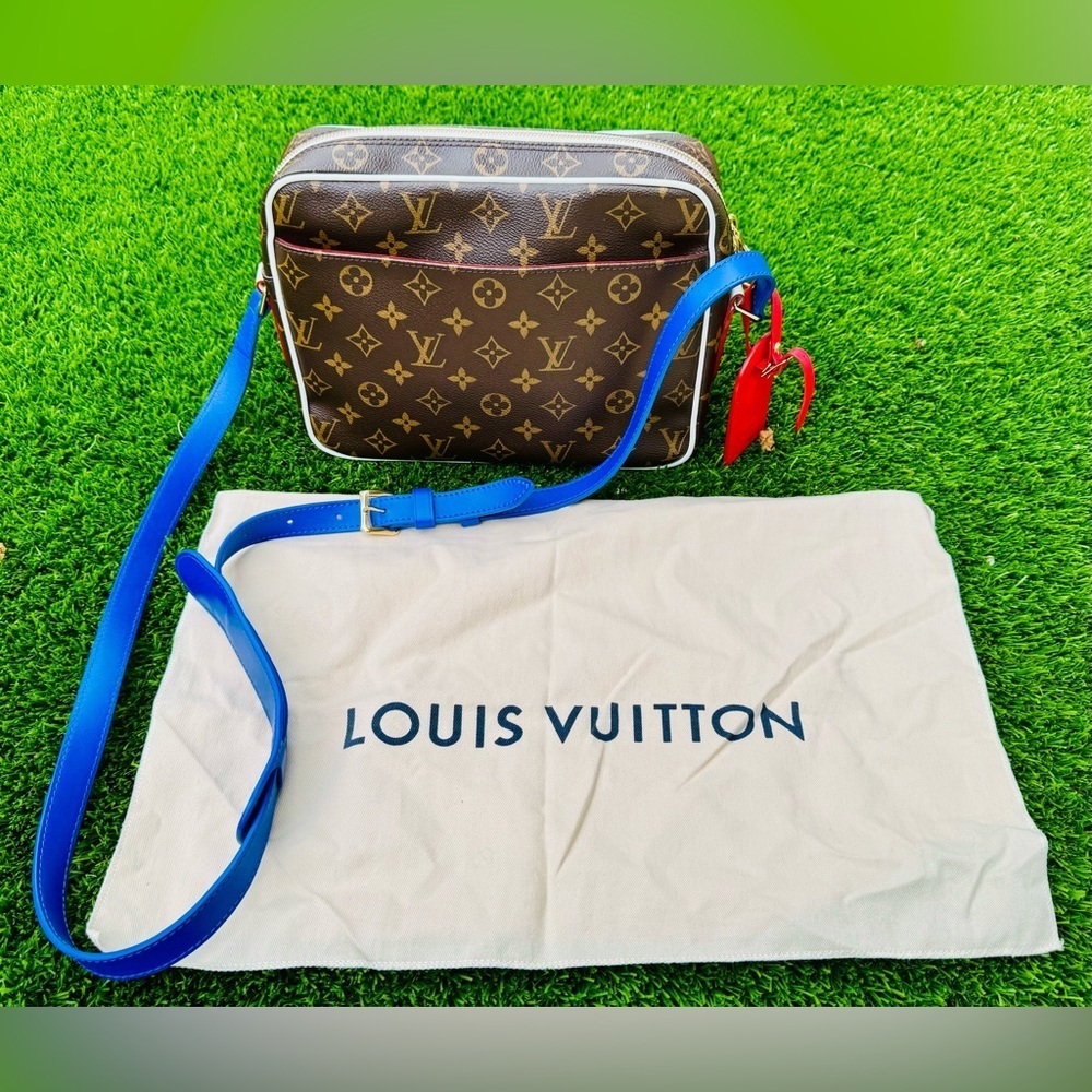 Louis Vuitton x NBA LV Bag Brown Nil Messenger Monogram Limited Edition!! - Picture 10 of 16